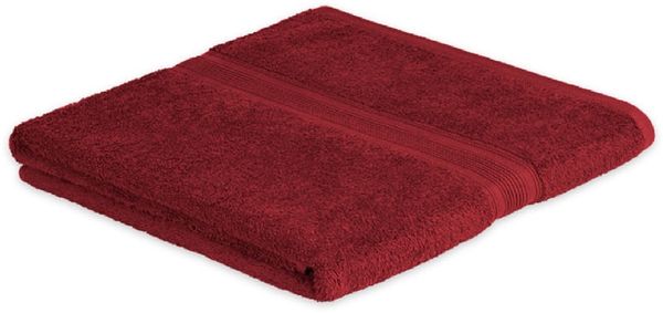 Badetuch 100 x 150 cm 500g/m² Bordeaux