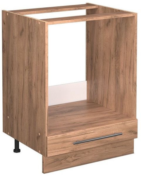 Herdumbauschrank Fame-Line Goldkraft Eiche 60 cm ohne Arbeitsplatte Vicco Bild 5