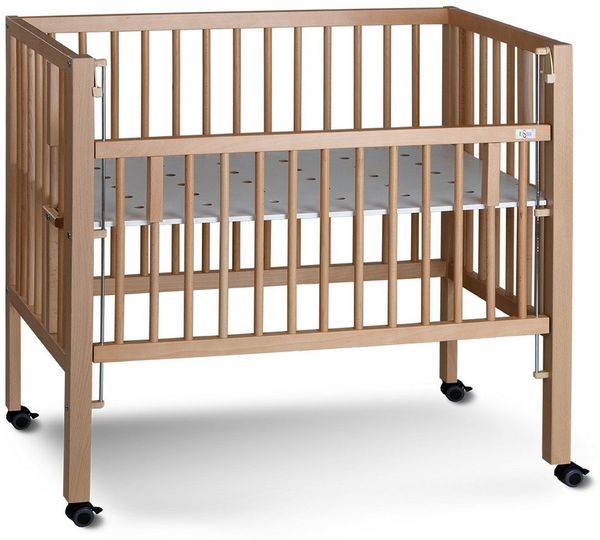 tiSsi 'MAXI BOXSPRING' Beistellbett, natur, 90x50 cm