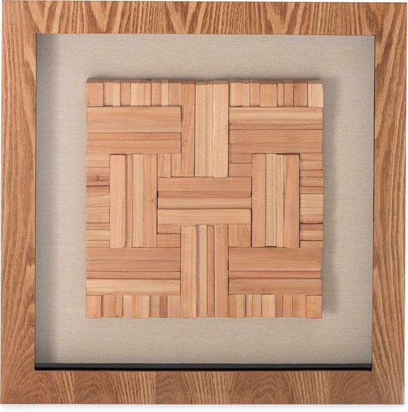 Bilder Holzkunst Carrà I 60cm x 60cm
