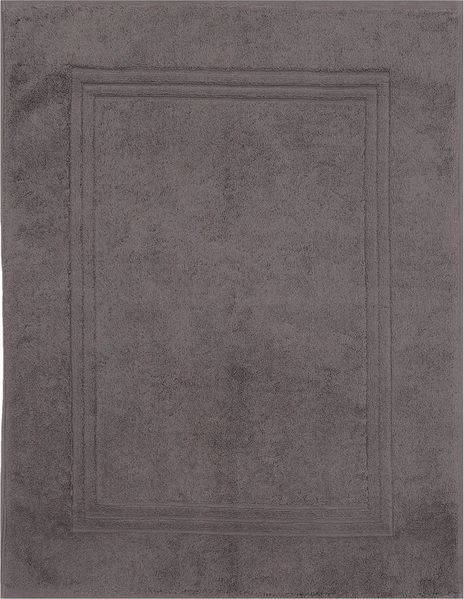 Betz Badematte Luxus Badvorleger Duschvorleger Gold 50x70 cm Farbe anthrazitgrau, Baumwolle