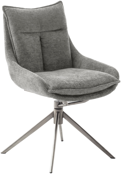 2er Set Sesselstuhl Parker, 360° drehbar - Oliv / Schwarz Bild 13