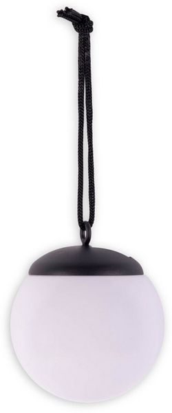 Light & More LED Solarleuchte 3er Set schwarz
