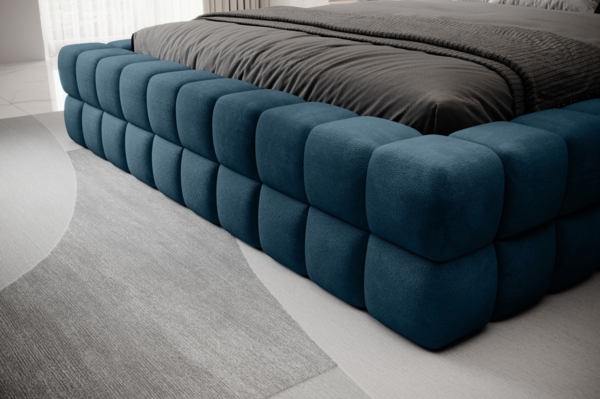 Bett Dizzle 140x200, Bett, Blau Bild 3