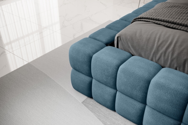 Bett Dizzle 140x200, Bett, Blau Bild 5