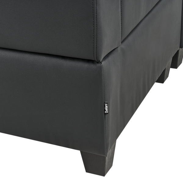 Eckmodul UNSTAD Kunstleder Schwarz Bild 7