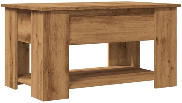 vidaXL Couchtisch Artisan-Eiche 79x49x41 cm Holzwerkstoff 856929