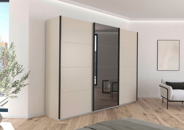 INOSIGN BY RAUCH Schwebetürenschrank Ferris, Schrank Breite 2,71m Kleiderschrank mit Spiegel in 3 Ausführungen BASIC/CLASSIC/PREMIUM