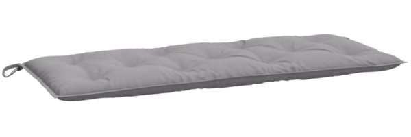 vidaXL Gartenbank-Auflage Grau 120x50x7 cm Oxford-Gewebe 361584