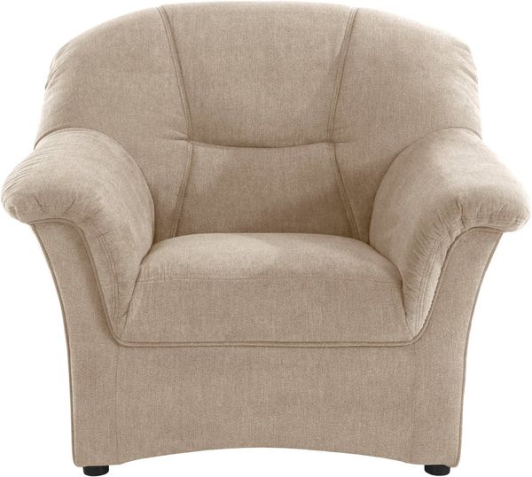 DOMO collection Sessel SARAFINA Breite 102 cm, auch mit Federkern für noch mehr Sitzkomfort!, whlw. mit Federkern, elegantes Design
