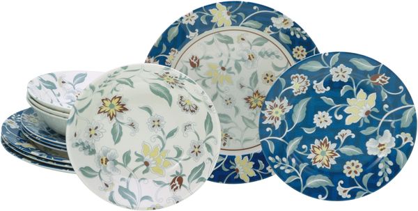Odessa Bunt, Tellerset 12-tlg (mo)
