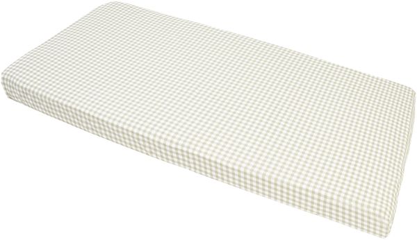 Medi Partners Spannbettlaken 60x120 Baby Bettlaken Kinderbett Spannbetttuch 100% Baumwolle - Fitted Kinder Sheet Bettwäsche Babymatratze Schlafsack Babybett (Kariert)