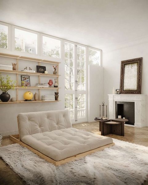 Karup Design Schlafsofa Flip Sofabed, Made in Europe, mehrere Farben, vielseitig einsetzbar, inkl. handgefertigte Futonmatratze, FSC®-zertifiziertes Massivholz