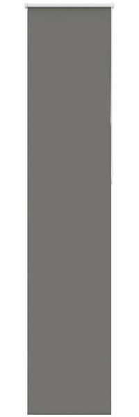 vidaXL Verdunkelungsrollo Grau 40x230 cm Stoffbreite 35,7 cm Polyester 4011194