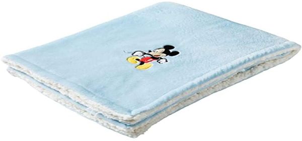 babyCalin - Disney Bi-Material Babydecke 75x100 cm