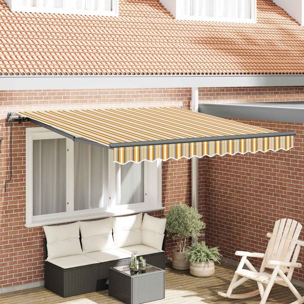 vidaXL Ausziehbare Markise Mehrfarbig 300 x 250 cm 3330019