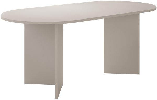 Esstisch Gelizo 22 mm (Farbe: Sandbeige)