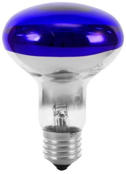 OMNILUX R80 230V/60W E-27 blau
