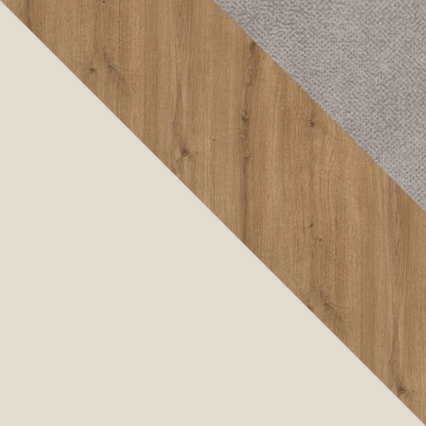 Jugendzimmer-Set Mossa II (Farbe: Cashmere / Cashmere + Eiche Whisky + Cloud 82) Bild 9