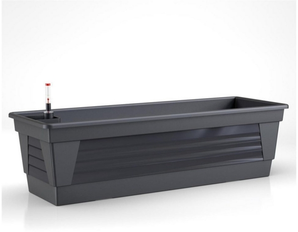 Plastard Blumenkasten, 3er-Set Pflanzkasten mit Hydroeinsatz & Wasserstandsanzeiger (3er-set, 3er-Set mit Hydroeinsatz & Wasserstandsanzeiger 60 cm, 80 cm 100 cm), Witterungs- und UV-Beständigkeit