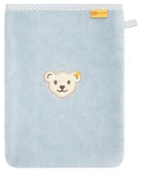 Steiff Waschlappen Steiff Waschlappen hellblau Bild 4