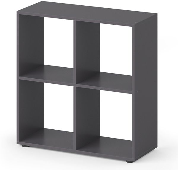 Raumteiler Tetra Grau 72.6 x 72 cm Vicco