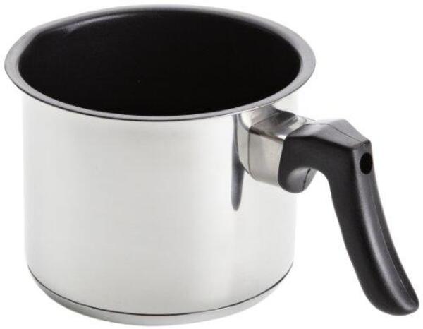 Karl Krüger 2114B Milchtopf 14 cm Edelstahl mit Antihaftbeschichtung und Ausguss, Inhalt 1,6 Liter / Milch-Topf / INDUKTION Bild 2