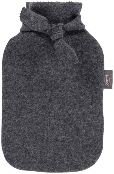 Fashy Wärmflasche mit Bezug anthrazit 2,0 l