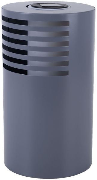 LED Solarlampe, Stehlampe, Metall, H 35 cm