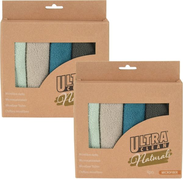 Koopman Geschirrtuch Mikrofasertuch 30x30cm Bunt 4 / 8 Tlg. Set, (8-tlg), 8tlg, 4 Farben, Microfasertuch, Putztuch, Reinigungstuch