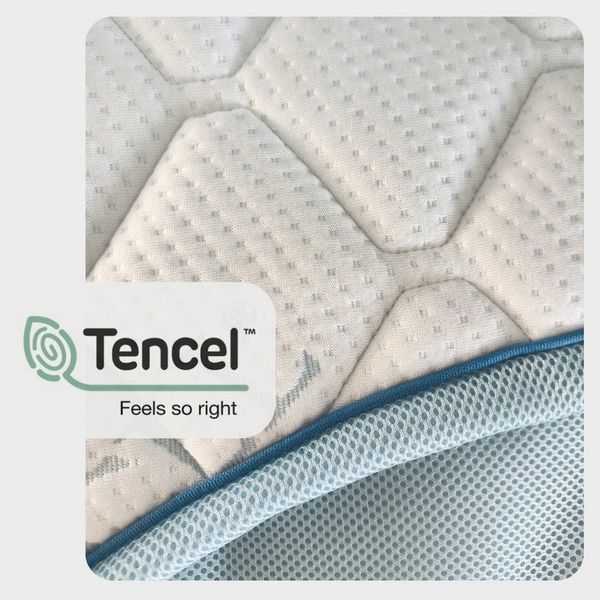MatratzenL.A.B®, Topper TENCEL™ Lyocell® Premium Bezug H5 & H6 extra hart, 12 cm hoch, Kaltschaum und Kokosschicht, Matratzentopper ideal für Ihre Boxspringbett