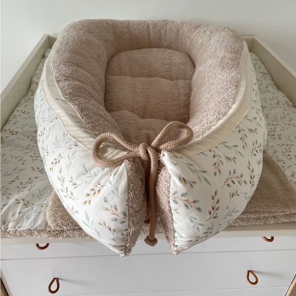LittleANTunique Bettnestchen Babynestchen Weidenkätzchen