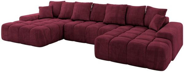 ALTDECOR Wohnlandschaft ENSI-U, Sofa Praktische Bequeme Funktionsecke Couch L-Form Eckcouch, Corner Sofa L-Form Vielseitige Sofa Wohnlandschaft Wohnzimmer