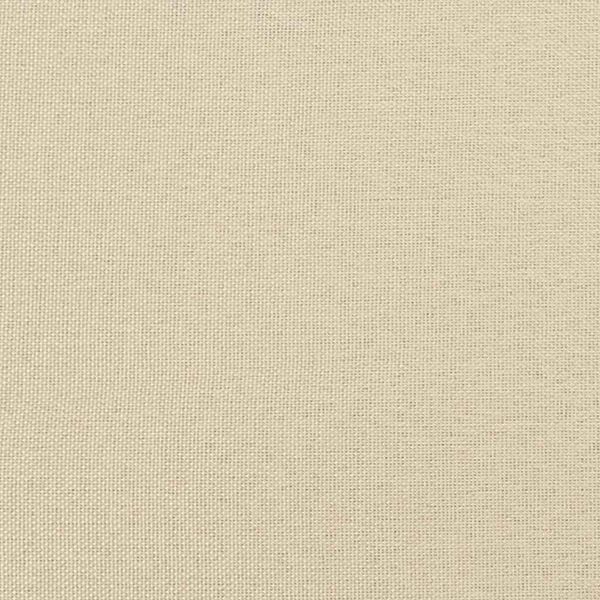 vidaXL Boxspringbett mit Matratze Creme 90 x 190 cm Stoff 3398533 Bild 12