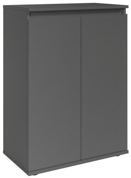 Brest Kommode in Anthrazit - Modernes Sideboard mit viel Stauraum - 60 x 84 x 35 cm (B/H/T)