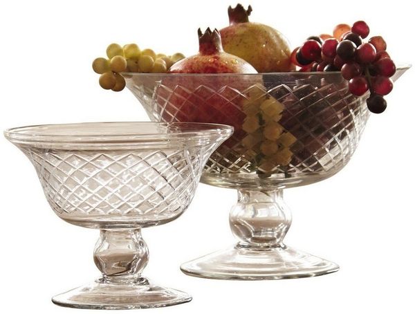 Mirabeau Geschirr-Set Schalen 2er Set Kadence klar, Glas