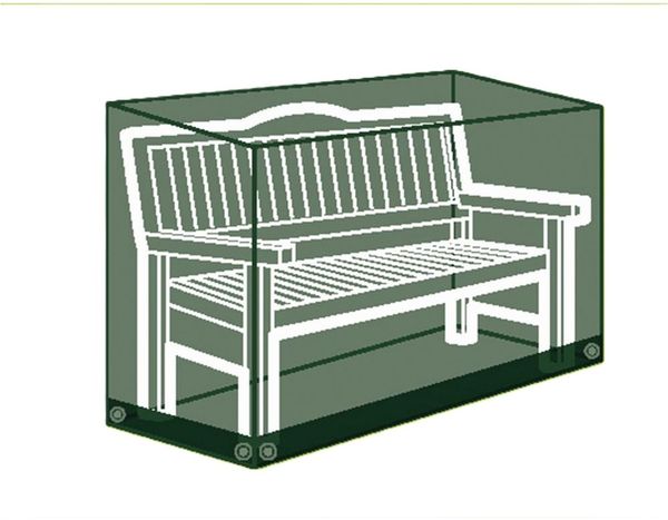 Siena Garden AquaShield Bankhülle - hellgrau, Polyester 130x75x65/85 cm