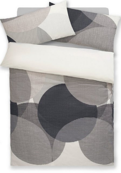 BIERBAUM Bettwäsche Carla in Gr. 135x200 oder 155x220 cm, Seersucker, 2 teilig, Bettwäsche aus Baumwolle, geometrische Bettwäsche mit Reißverschluss Bild 4