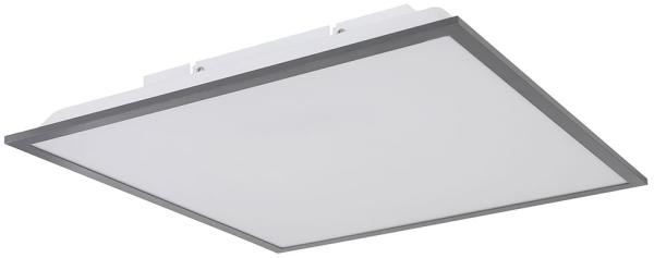 LED Deckenlampe Aufbau Panel, Alu, weiß graphit, L 45 cm