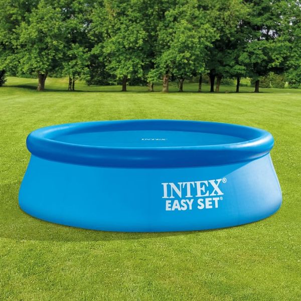 Intex Solar Poolabdeckung Blau 206 cm Polyethylen 3202954