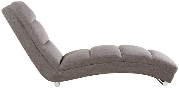 Chaiselongue in Grau Bild 2