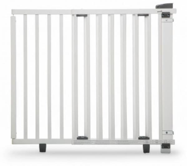 GEUTHER '2734+' Türschutzgitter, Holz weiß, 86 - 133 cm Bild 2