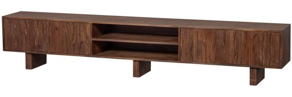 BePureHome TV-Board Lavish aus Mangoholz 240 cm, Braun