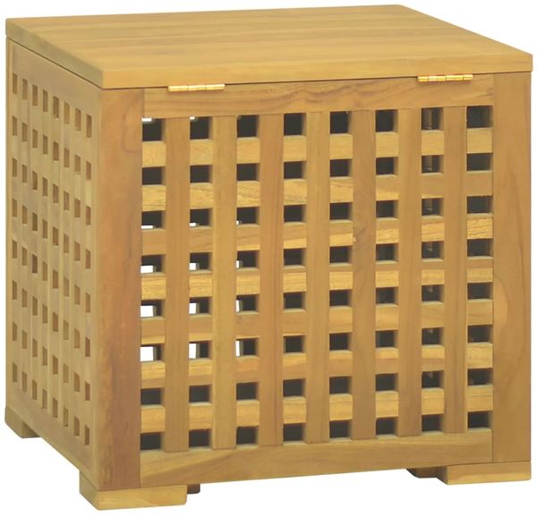 vidaXL Seilbox 40 x 40 x 40 cm Massivholz Teak 338262 Bild 5