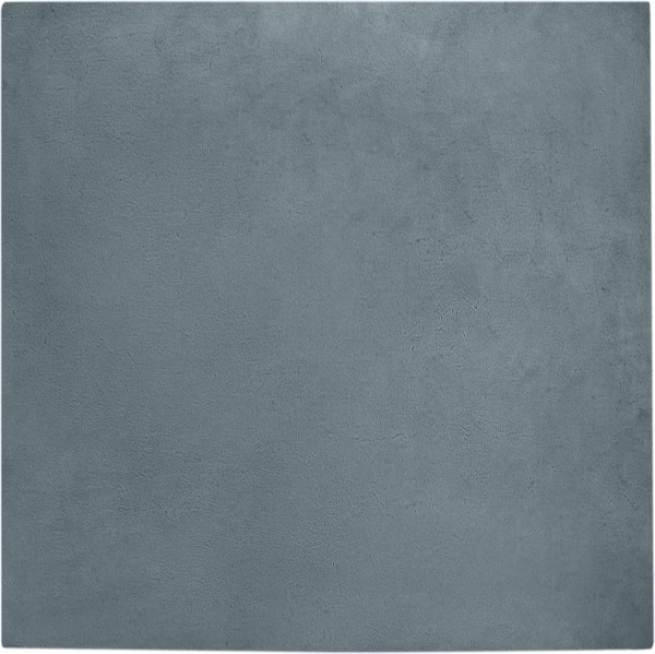 vidaXL Kunstfell Hasen Teppich Olite Anthrazit 200 x 200 cm Polyester 42021775