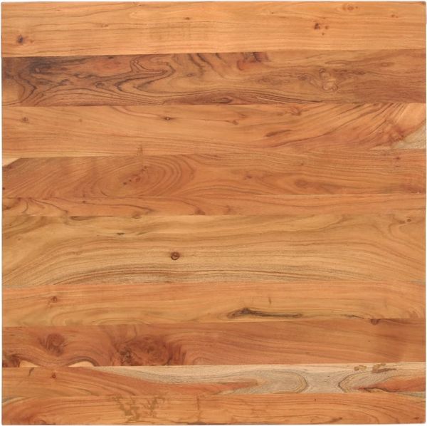 vidaXL Tischplatte 70x70x2,5 cm Quadratisch Massivholz Akazie 370932