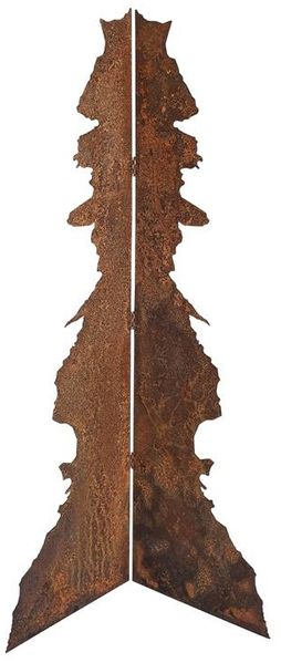 Ecksäule Gartendeko Edelrost 143 cm Dekosäule Rostsäule Rost Dekoration Säule