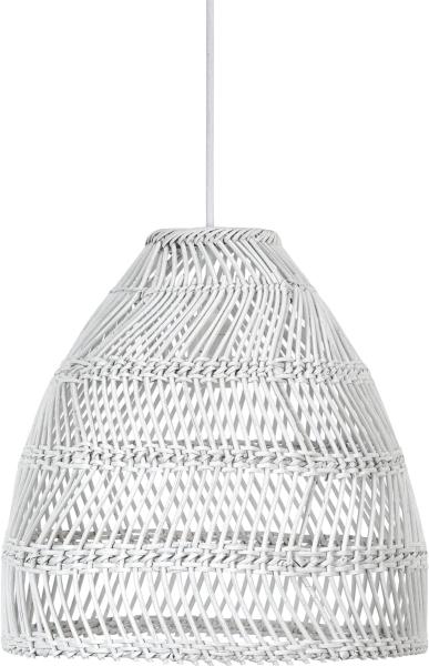 PR Home 4636-2510 Maja Outdoor Pendelleuchte Rattan Weiß IP44 36cm