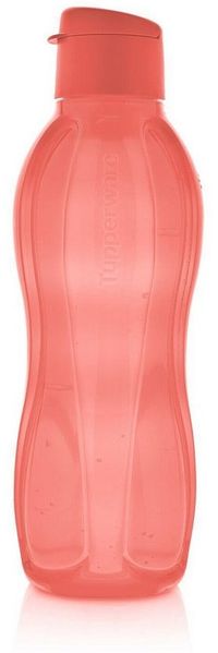 TUPPERWARE Trinkflasche Tupperware EcoEasy Trinkflasche 1 Liter in lachs
