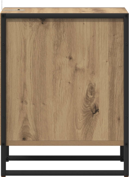 vidaXL Nachttisch Kunsthandwerk Eiche 39,5 x 30 x 50 cm Holzwerkstoff 886664 Bild 6